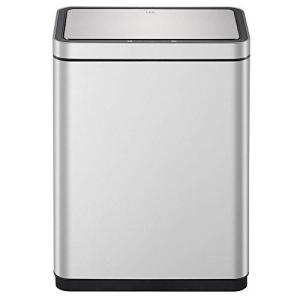 EKO センサー式開閉 蓋つき ゴミ箱 30L シルバー W375x250x624mm