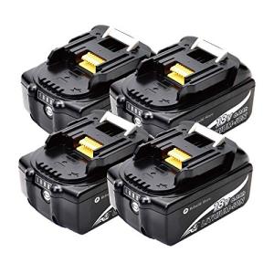 Rebuild Store (リビルド ストア) マキタ 18vバッテリー 互換バッテリー マキタバッテリー マキタ18V 6.0Ah 4個セットの商品画像