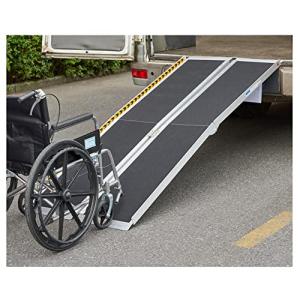 アルミスロープ 152CM gardhom 段差解消スロープ 30CM 車椅子用 台車用