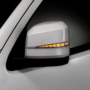 ハイエース 200系 6型用 流れるドアミラー ウインカー レンズ AVEST VerticalArrow オプションランプブルーｘ塗装カラー209 TOYOTA トヨタの商品画像