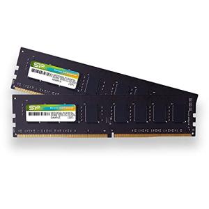 シリコンパワー デスクトップPC用 メモリ DDR4 3200 PC4-25600 32GB x 2枚 (64GB) 288Pin 1.2V CL22 SP064GBLFU320F22の商品画像