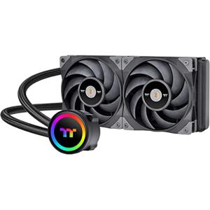 Thermaltake TOUGHLIQUID 240 ARGB Sync 簡易水冷CPUクーラー TOUGHFAN採用 240mm CL-W319-PL12BL-A FN1583の商品画像