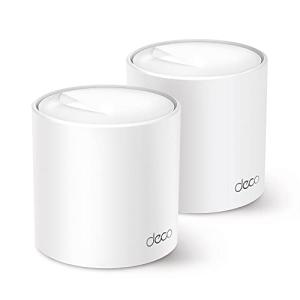 TP-Link WiFi 無線LANルーター Wi-Fi6 2402 + 574 Mbps HE160 メッシュWi-Fiシステム Deco X50/A 2ユニットの商品画像