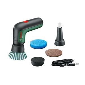 Bosch DIY (ボッシュ) 3.6Vコードレスクリーニングブラシ (本体、硬質ブラシ、ディティールブラシ、パットホルダーの商品画像