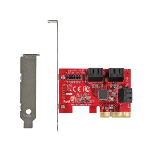 玄人志向 内蔵SATA IIIポート増設IFボード SATA3-I6-PCIE - 最安値