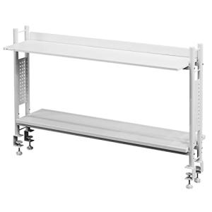 Bauhutte (バウヒュッテ) デスクラック2 BHS-1200HN-WH 120cm モニター