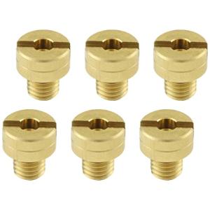 ポッシュ バイク用品 メインジェット 6オーバーサイズメインジェットセット ミクニ TM/TMR/MJN24/TDMR/VM