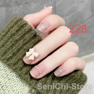 ネイルチップ ショート シール ハート かわい...の詳細画像2