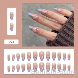ネイルチップ ショート シール ハート かわい...の詳細画像4