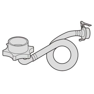 ANP1251-8020 パナソニック 食器洗い乾燥機用 給水ホース 1.2m 新品 純正 交換用 ...