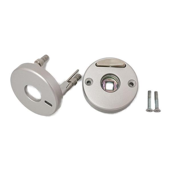 MJE1HA14ST02 パナソニック ドア ハンドル A1・A2型 表示錠 化粧部 ST色 新品 ...