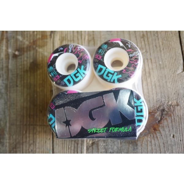 12【DGK】ETERNAL  53mm 101  ウィール 4個セット スケートボード用