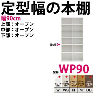 型番WP90 定型幅の本棚 幅90cm すきまくん すきま君 本棚 薄型 本収納 文庫本 新書 単行  開梱設置料込み｜2e-unit