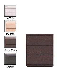 COMOローチェスト プッシュタイプ 3段 幅60×奥行29.5×高さ73.4cm タンス クローゼ...
