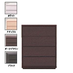 COMOローチェスト プッシュタイプ 4段 幅75×奥行43.5×高さ94.3cm タンス クローゼ...