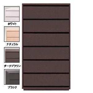 COMOチェスト プルタイプ 6段 幅75×奥行43.5×高さ137.6cm タンス クローゼット ...