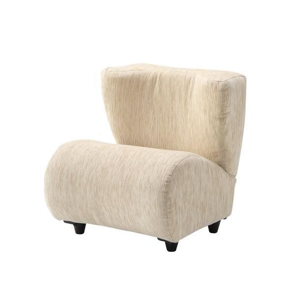 フィット ポータブルチェア ウッド×ポリエステル 幅53×奥行57×高さ53/57cm  コンパクト...