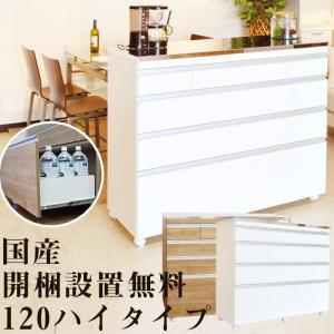 ステンレスキッチンカウンター ステンレス天板の頑丈キッチンカウンター120