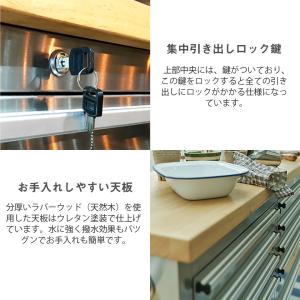 ステンレス ツールキャビネット キッチンカウン...の詳細画像5