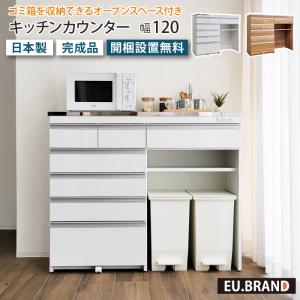 キッチンカウンター ダストボックス ステンレス天板 幅120 高さ100