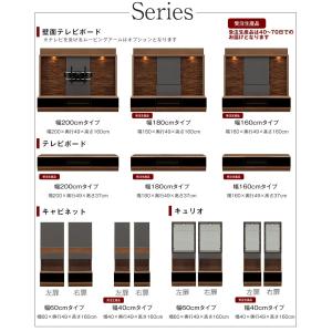 壁面収納 テレビ台 おしゃれ テレビボード 1...の詳細画像3