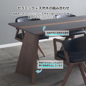 セラミック ダイニングテーブルセット 5点セッ...の詳細画像3