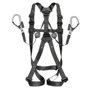 新規格 トーヨー フルハーネス型 小型巻取式ダブルランヤード No.FGH