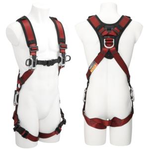 新規格 トーヨー フルハーネス型 小型巻取式ダブルランヤード No.FGH