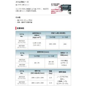 (マキタ) 75mm高圧エア釘打 AN730H...の詳細画像3