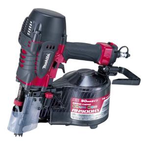 (マキタ) 90mm高圧エア釘打 AN900HX プラスチックケース・ノーズアダプタ付(本機収納) 新JIS規格N90対応 makita