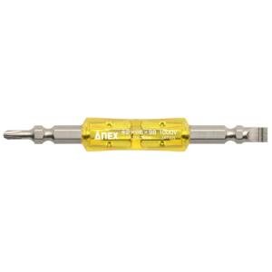 アネックス 絶縁ビット 1本組 ＋2x-6x98 AZM-2698 耐電圧1000V 通電しないビッ...