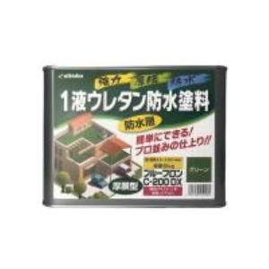日本特殊塗料 1液ウレタン防水塗料 プルーフロンC-200DX グリーン 9kg