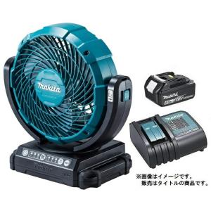 マキタ 充電式ファン CF102DZ+バッテリBL1860B+充電器DC18SD付 14V/18V対...