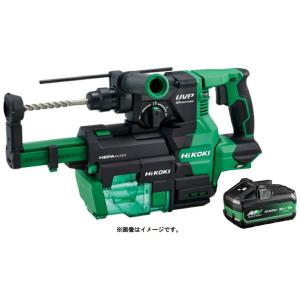 HiKOKI コードレスロータリハンマドリル DH3628DB (2WPZ) 集じんタイプ バッテリ (BSL36B18X) x2+急速充電器+ケース 36V対応 ハイコーキ 日立の商品画像