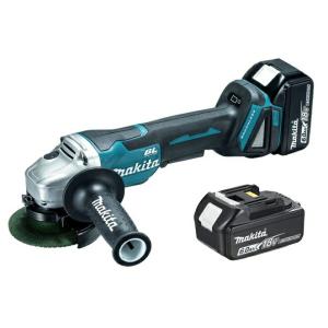 マキタ 充電式ディスクグラインダ パドルスイッチタイプ GA408DRGX バッテリBL1860Bx2本+充電器+ケース付 外径100mm 切断 18V対応 makita