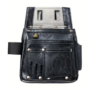 FUKURO CLUB 即日出荷 ふくろ倶楽部 伝説 6型 黒 HB-036K 釘袋 腰袋