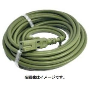 フジマック アースカラーソフト延長コード 10M JE-1510-MG モスグリーン 延長コード F...