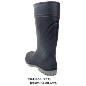 長靴 喜多 KITA KR-7470 BLK サイズL 安全長靴 TPE踏貫き防止セーフティー