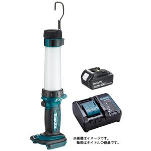 マキタ 充電式LEDワークライト ML806Y+バッテリBL1860B+充電器DC18WC付 LED...