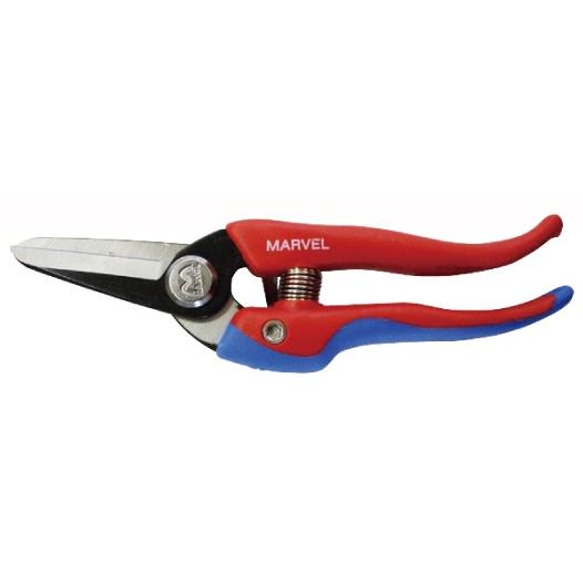 マーベル 電工ハサミ ギザ刃 MMS-833 刃の素材：高級炭素刃物工具鋼 電気工事用鋏 MARVE...