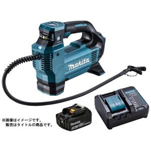 マキタ 充電式空気入れ MP181DZ+バッテリBL1830B+充電器DC18WC付 18V対応 m...