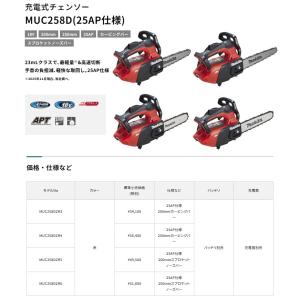 (マキタ) MUC258DZR5 充電式チェン...の詳細画像1