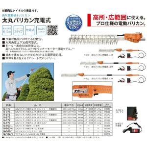 ニシガキ 太丸バリカン充電式1.6M N-97...の詳細画像1