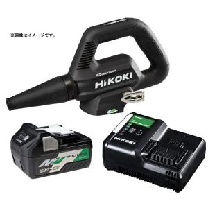 在庫 HiKOKI コードレスブロワ RB36DB(XPB) ストロングブラック バッテリBSL36A18+充電器UC18YDL2 36V対応 日立 ハイコーキ オリジナルセット品｜2kanajin