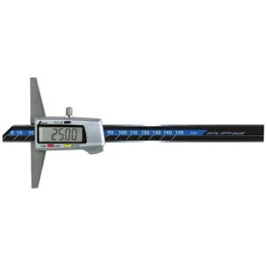 シンワ デジタルデップスゲージ 150mm ホールド機能付 19306 収納ケース付 測定範囲0.0...