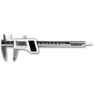 シンワ デジタルノギス 150mm ソーラーパネル 19983 収納ケース付 測定範囲0.01〜15...