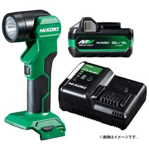HiKOKI（ハイコーキ） コードレスワークライト UB18DJL(NN)+バッテリ