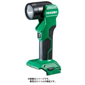 HiKOKI 14.4V/18V コードレストーチライト UB18DE 本体のみ 電池交換お知らせラ...