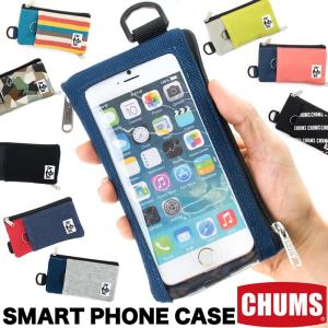 CHUMS チャムス スマホケース スマートフォンケース iPhone 8 7 対応 Smart Phone Case Sweat Nylon