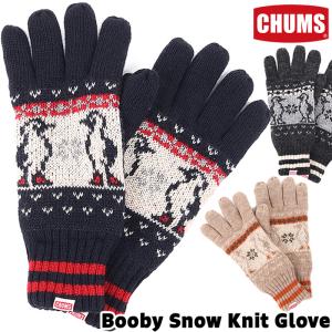 CHUMS チャムス 手袋 Booby Nordic Knit Glove ブービー ノルディック ニット グローブ